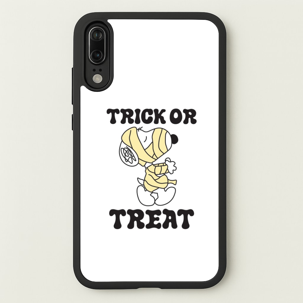 Trick Or Treat Cartoon Beagle Huawei P20 Case