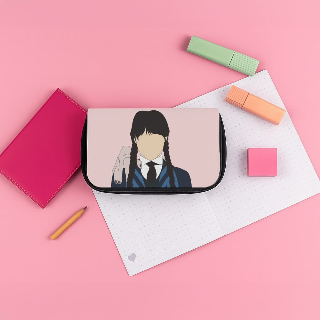 Wednesday And Thing Pencil Case