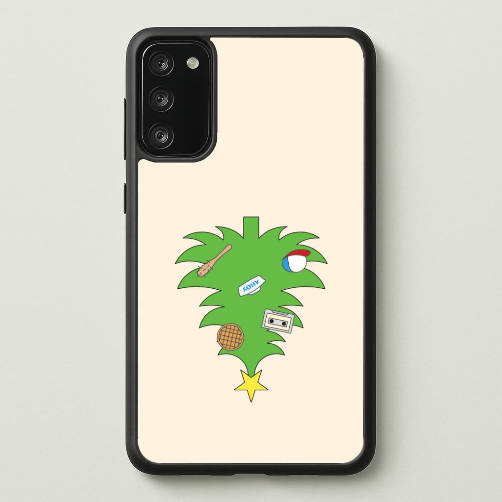 Upside Down Christmas Tree Galaxy A41 Case
