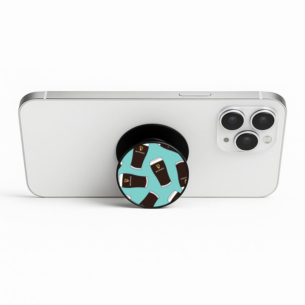 Stout Pint Pattern Phone Stand