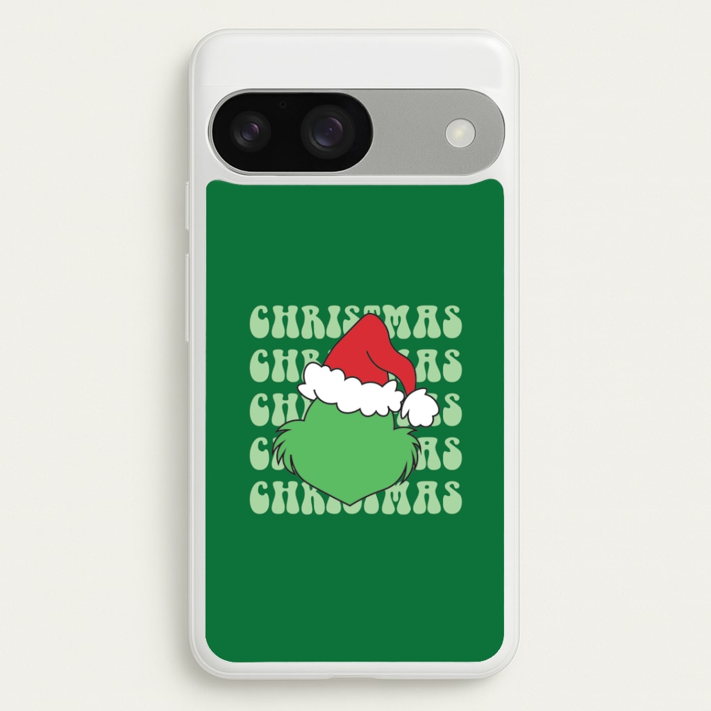 Green Creature Christmas Google Pixel 9 / 9 Pro Case