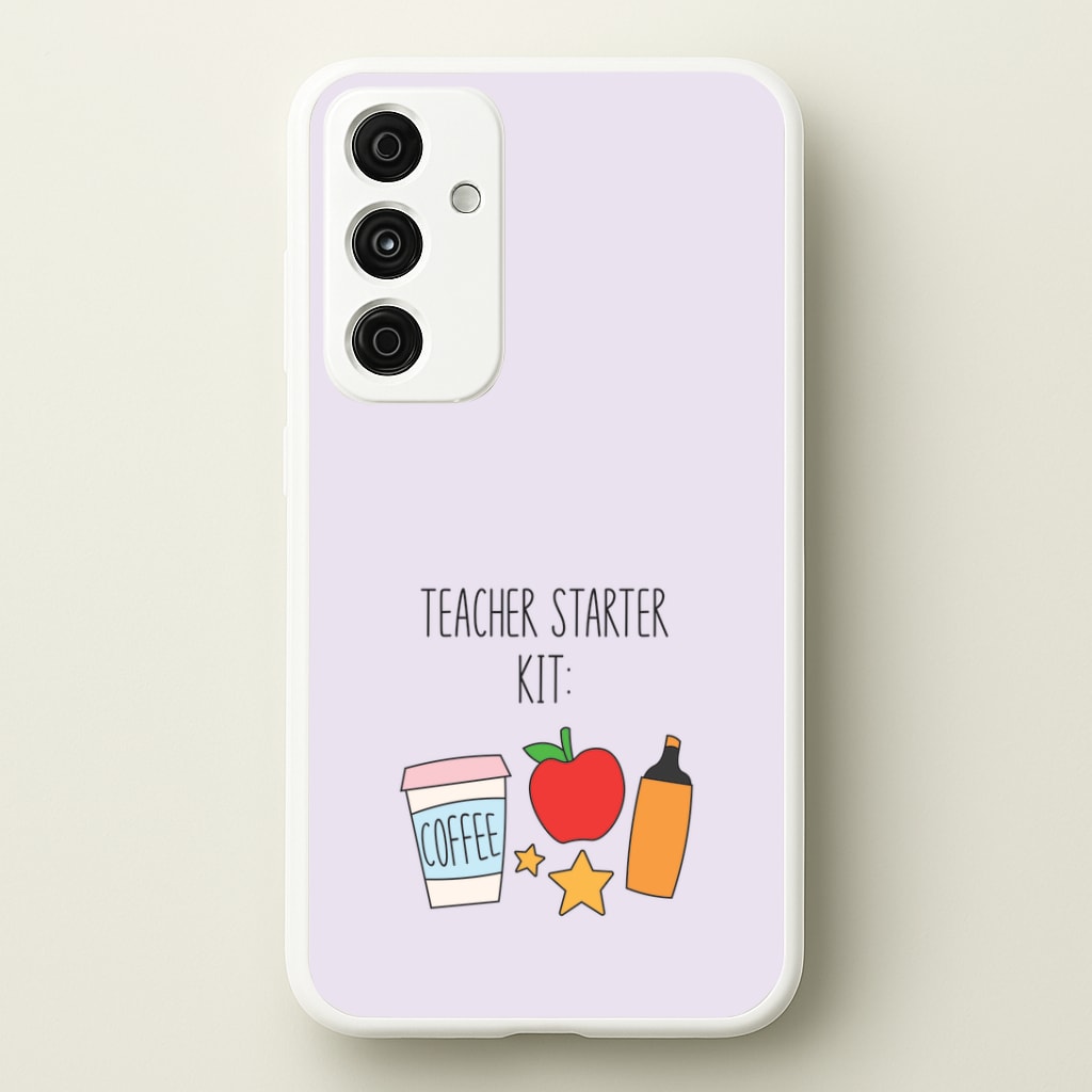 Teacher Starter Kit Galaxy A55 Case