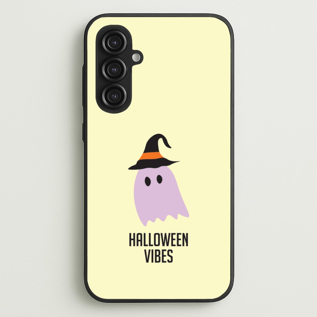 Purple Ghost Halloween Vibes Galaxy S23FE Case