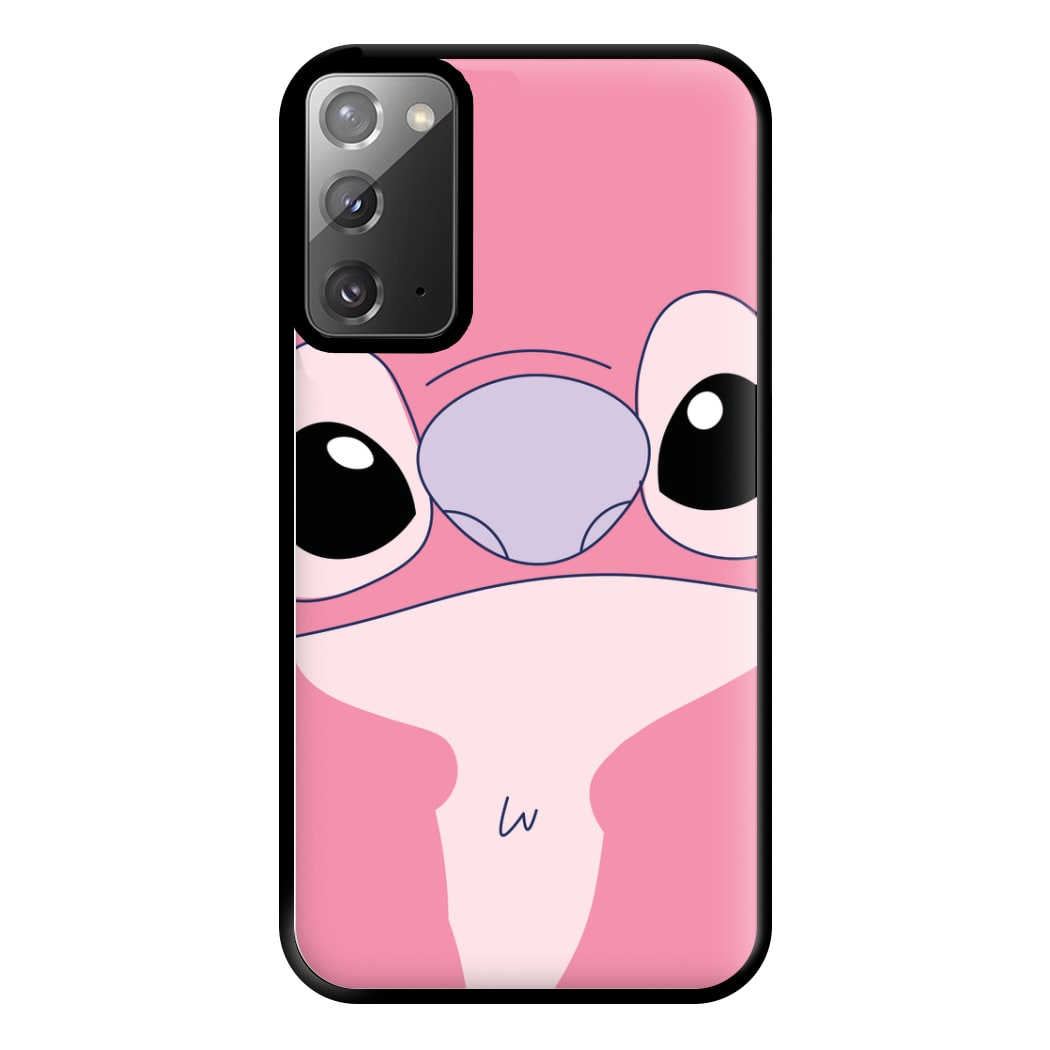 Cute Pink Alien Face Galaxy Note 20 Ultra Case