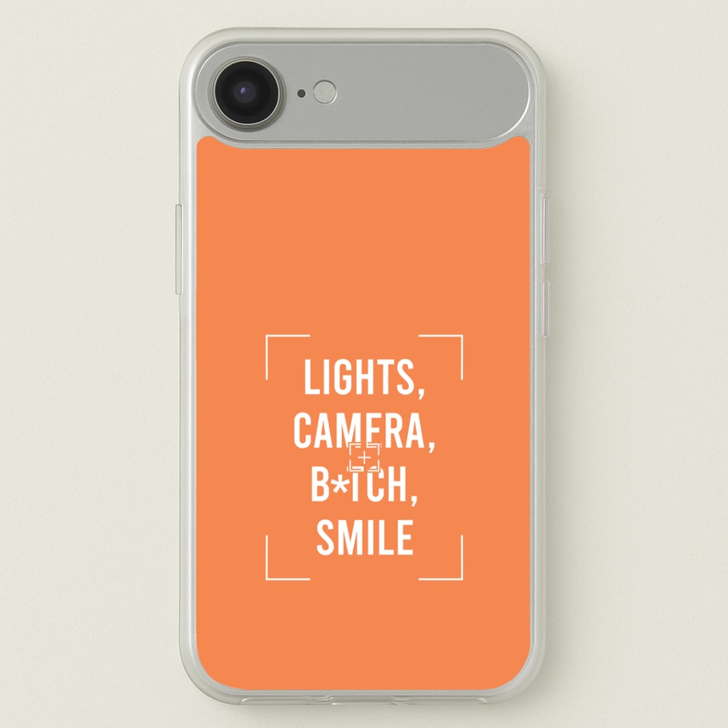 Lights, Camera, B*tch, Smile iPhone 17 Air Case
