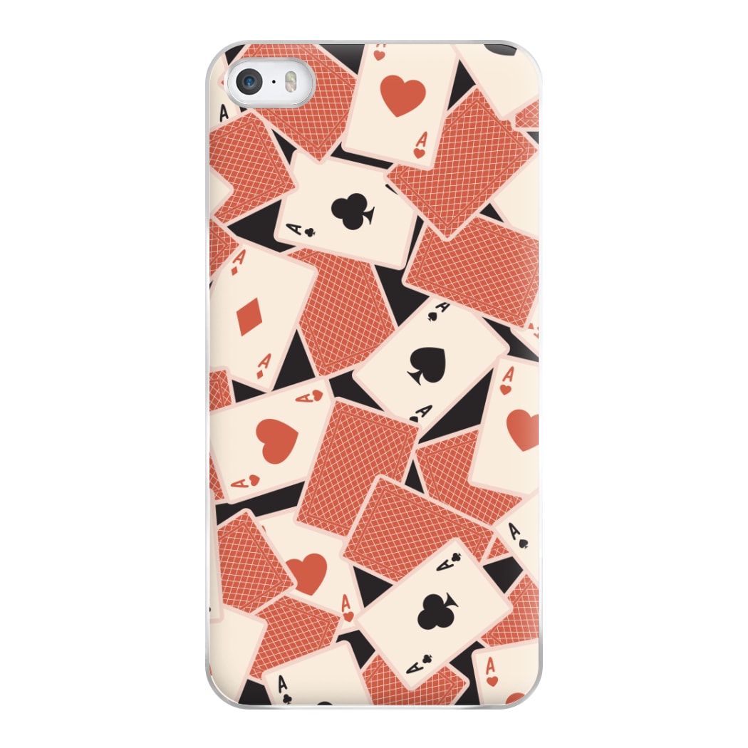 Playing Cards Collage Pattern iPhone 5 / 5s / SE 2016 Case