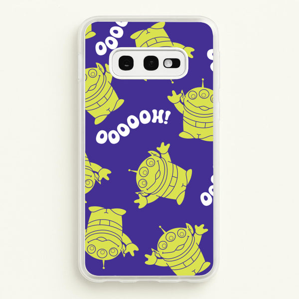 Toy Aliens Silhouette Pattern Galaxy S10e Case