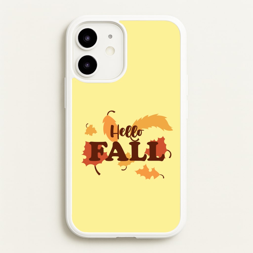 Hello Fall iPhone 12 / 12 Pro Case