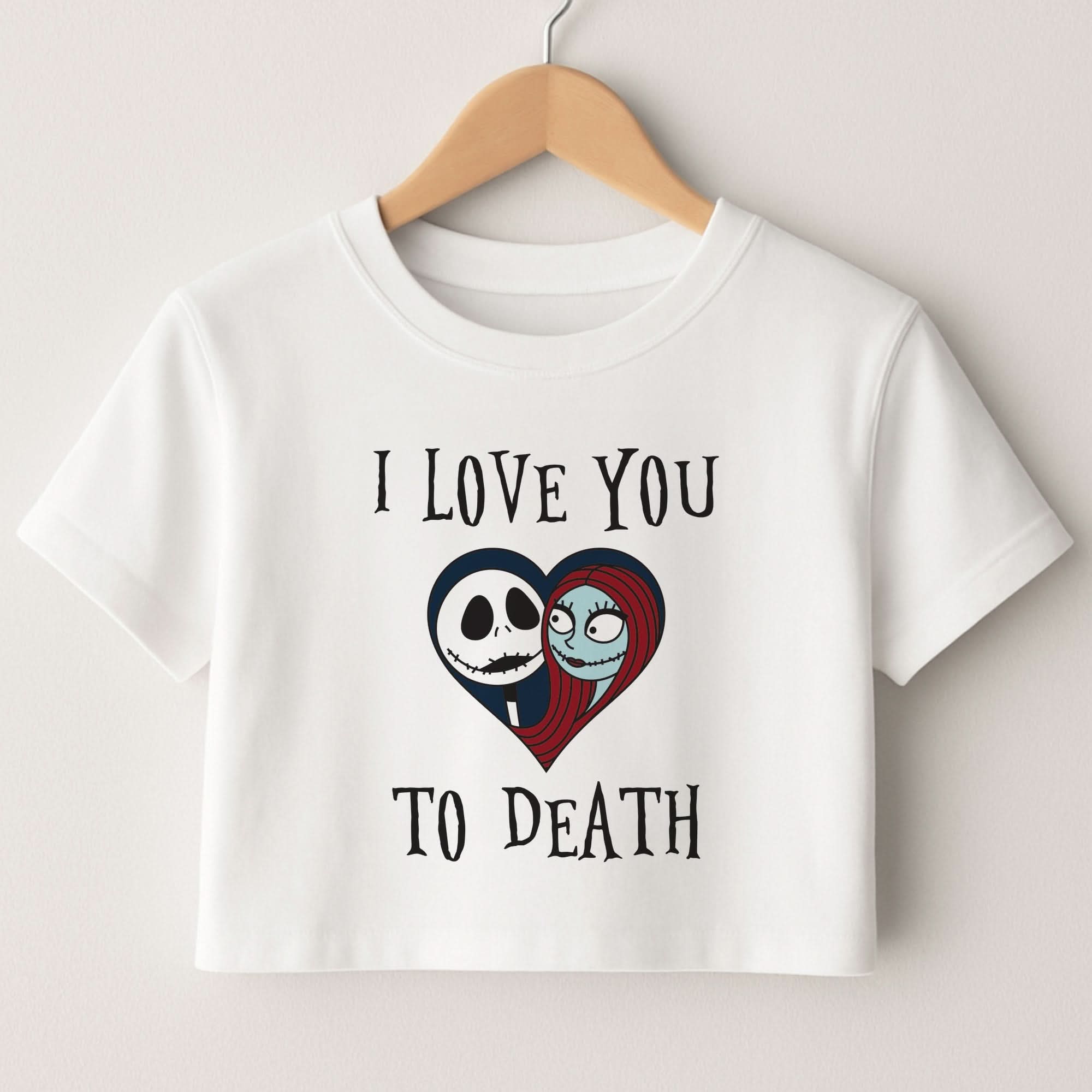I Love You To Death Heart Crop Top