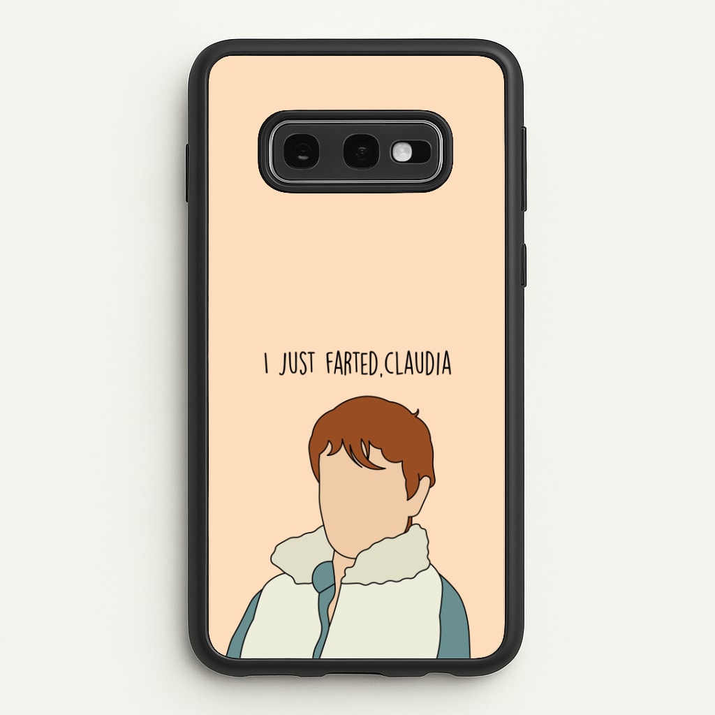 I Just Farted, Claudia Galaxy S10e Case