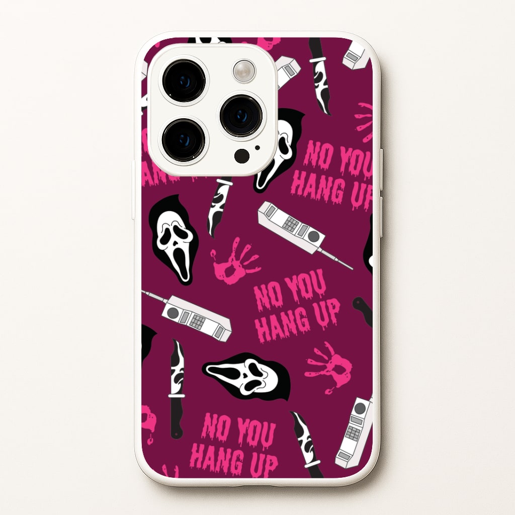 Scary Movie Props Patterm iPhone 15 Pro Max Case