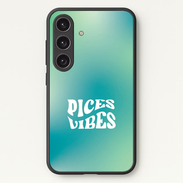 Pices Vibes Gradient Zodiac Galaxy S24 Plus Case