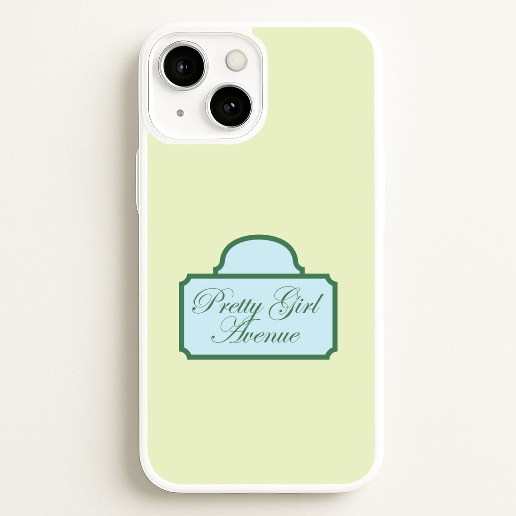 Pretty Girl Avenue iPhone 13 Mini Case