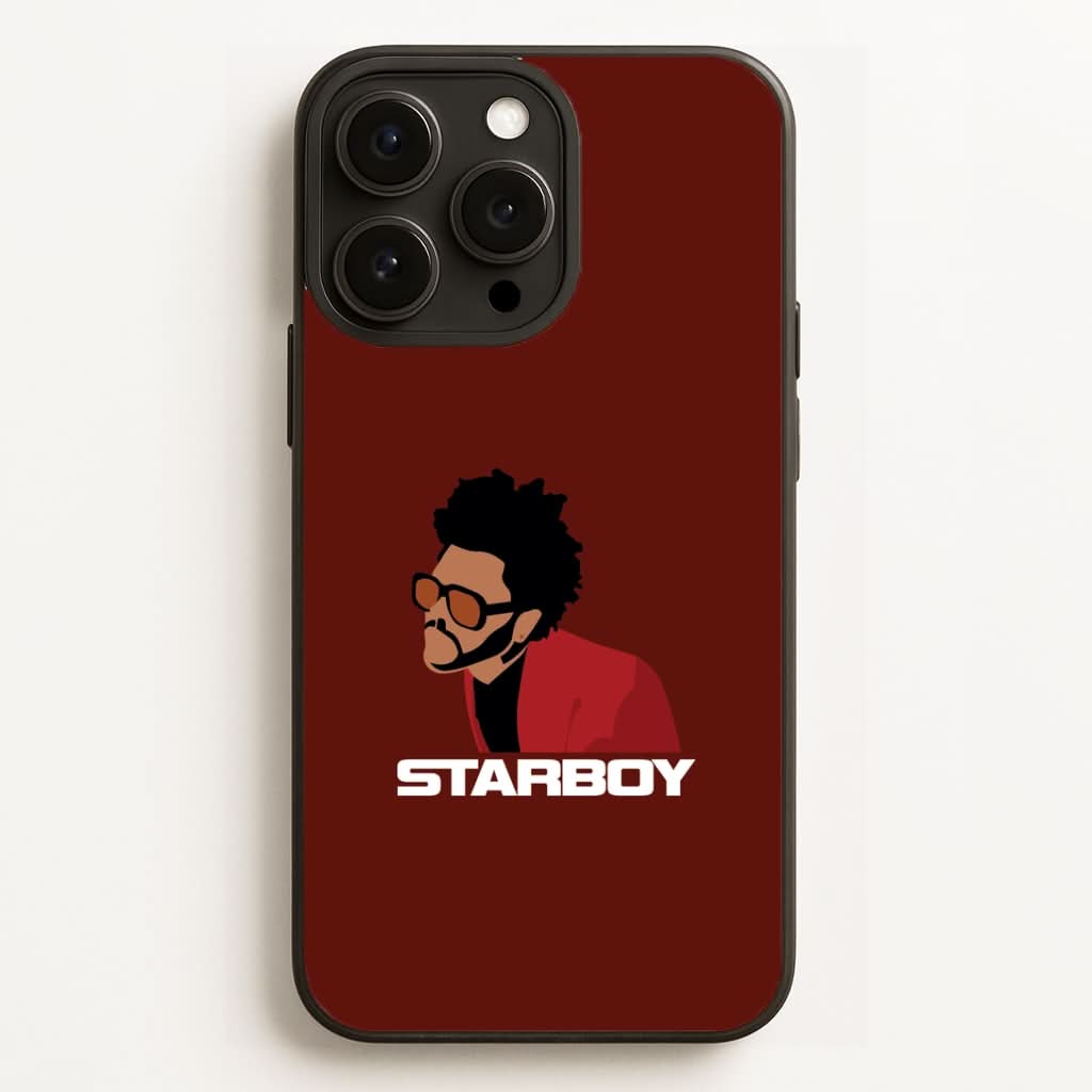 Starboy Singer Title Phone Case for Apple iPhone, Samsung Galaxy, Huawei and Google Pixel