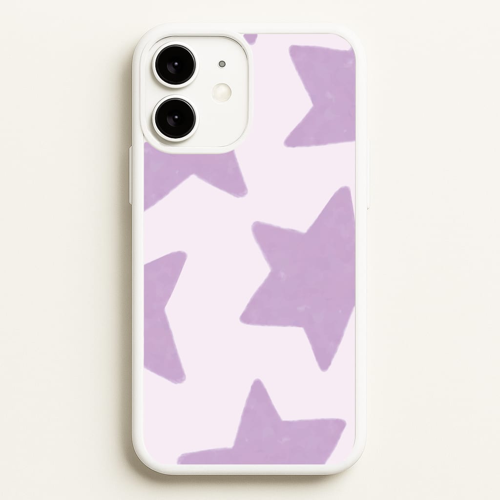 Lilac Stars iPhone 11 Case