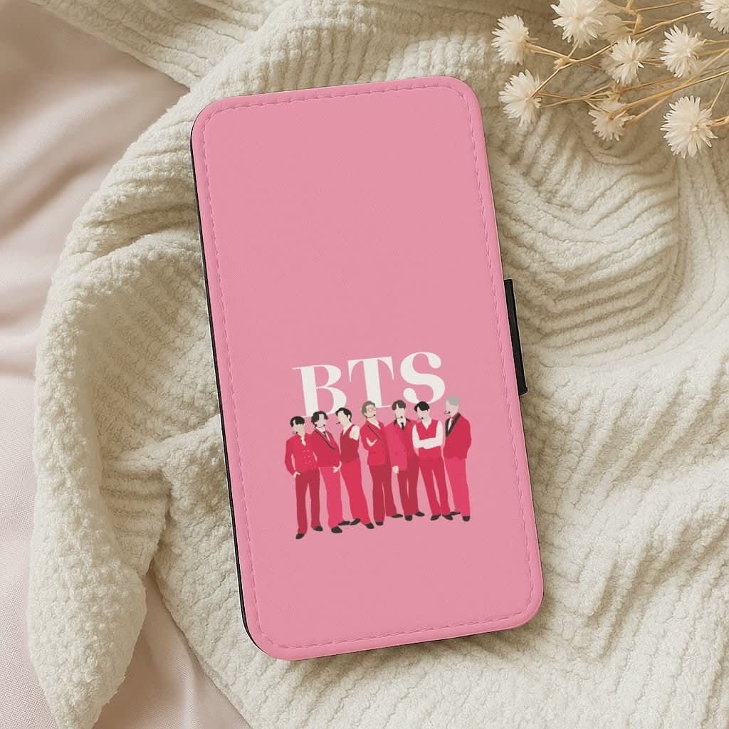 K-Pop Band 2026 Leather Phone Case