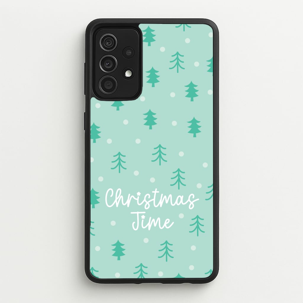 Cute Xmas Trees Pattern Galaxy A52 / A52s Case