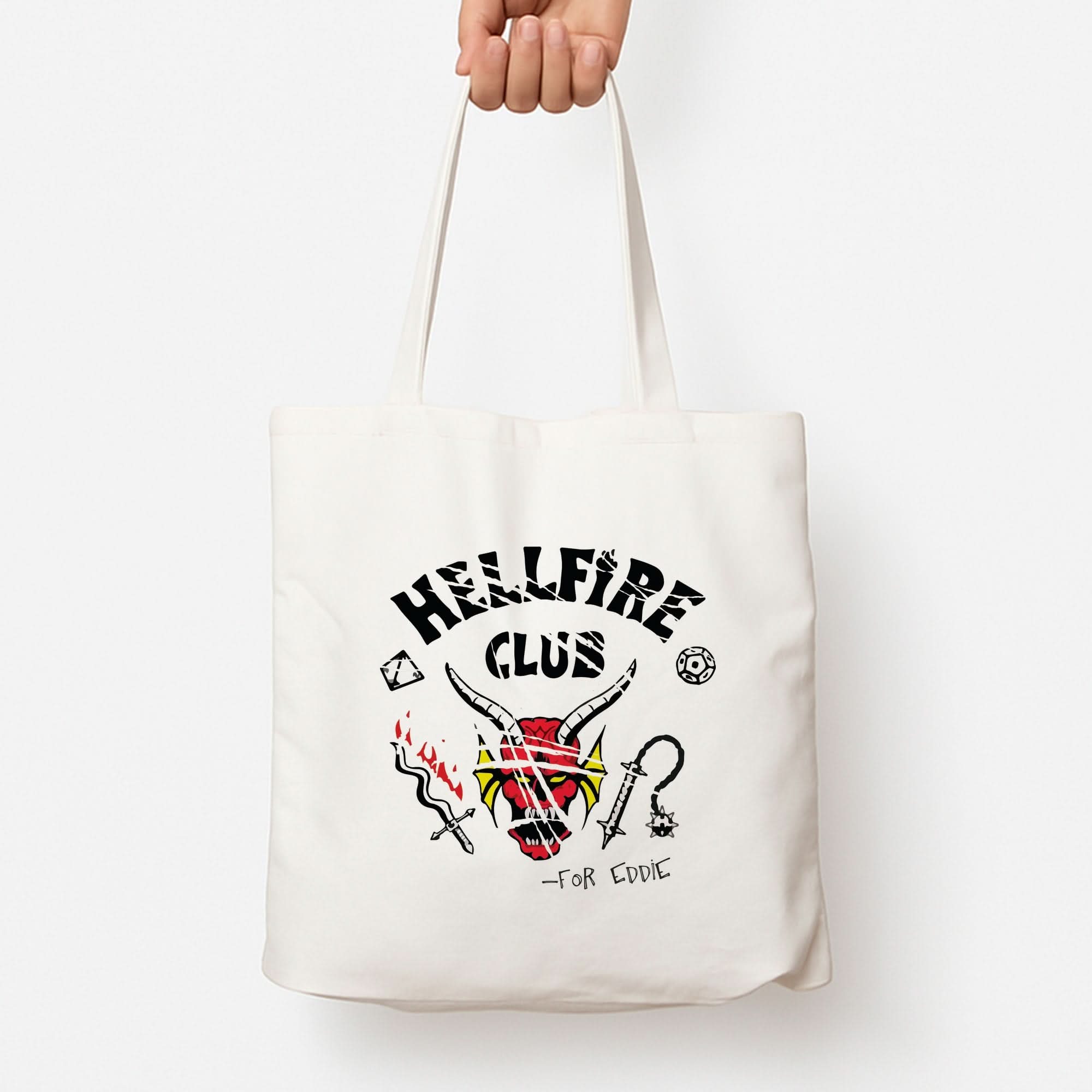 Torn Hellfire Club Tote Bag
