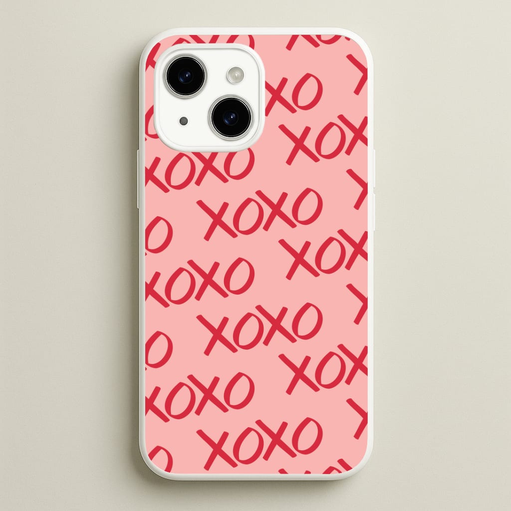 XOXO Pattern iPhone 15 Case