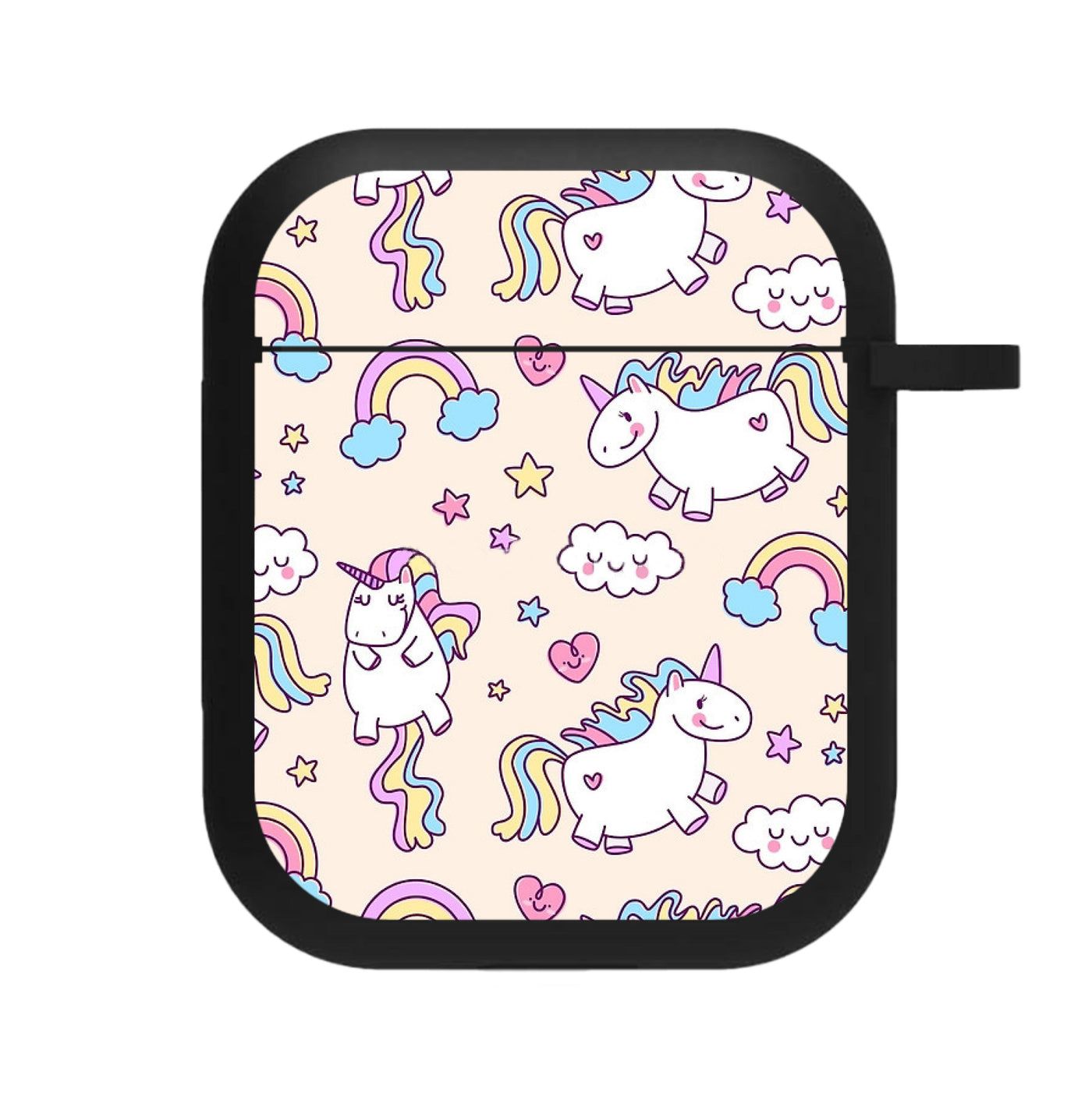 Cute Unicorn Pattern AirPods Case