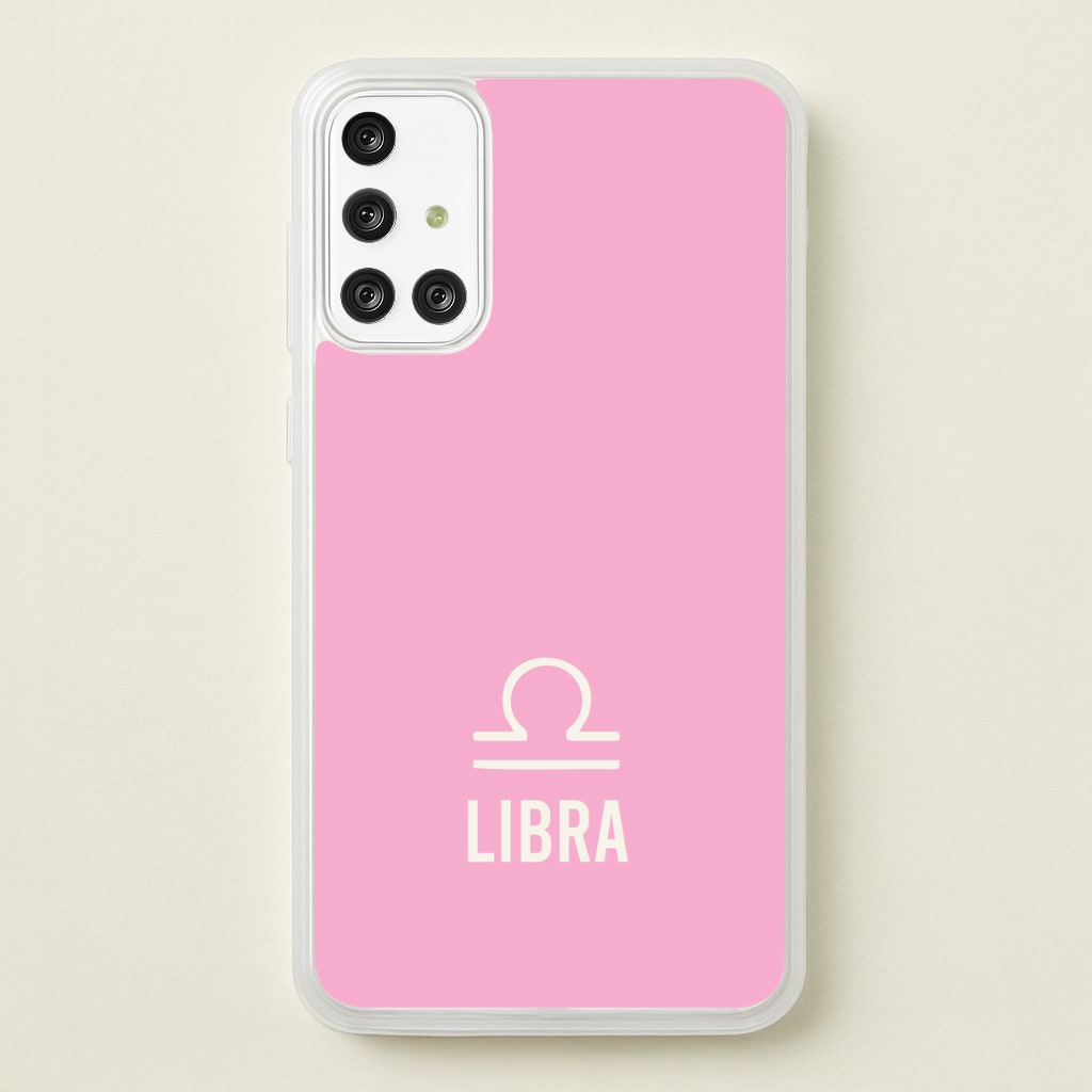 Libra Pastel Zodiac Galaxy A71 Case