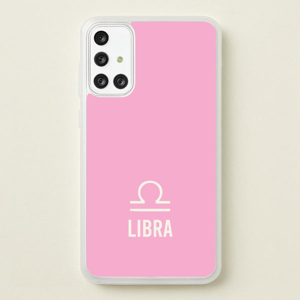 Libra Pastel Zodiac Galaxy A71 Case