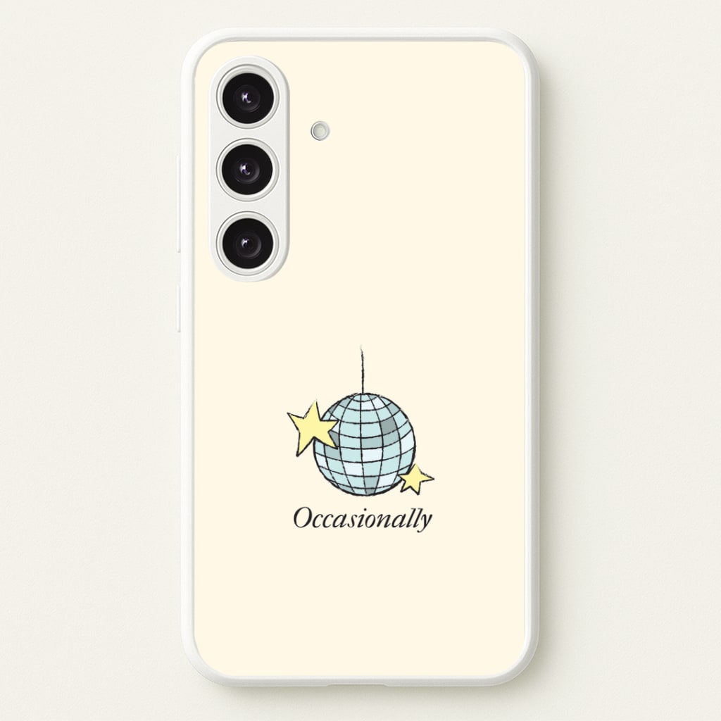 Ocasionally Discoball Galaxy S25 Case