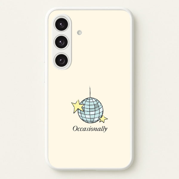 Ocasionally Discoball Galaxy S25 Plus Case