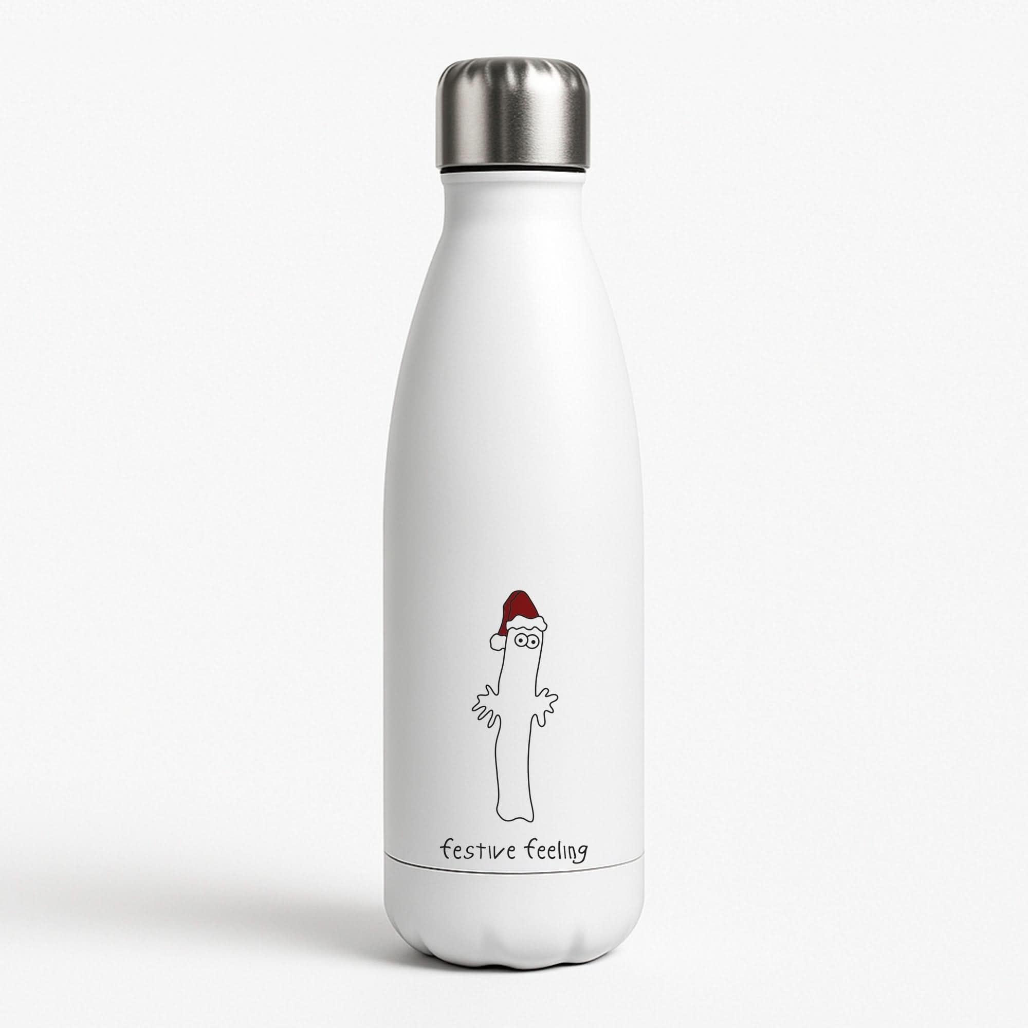 Festive Feeling Wiggly Moom Water Bottle