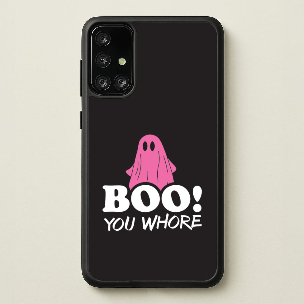 Boo You Ghost Galaxy A71 Case