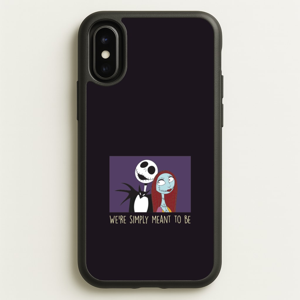 We're Simply Meant To Be iPhone X / XS Case