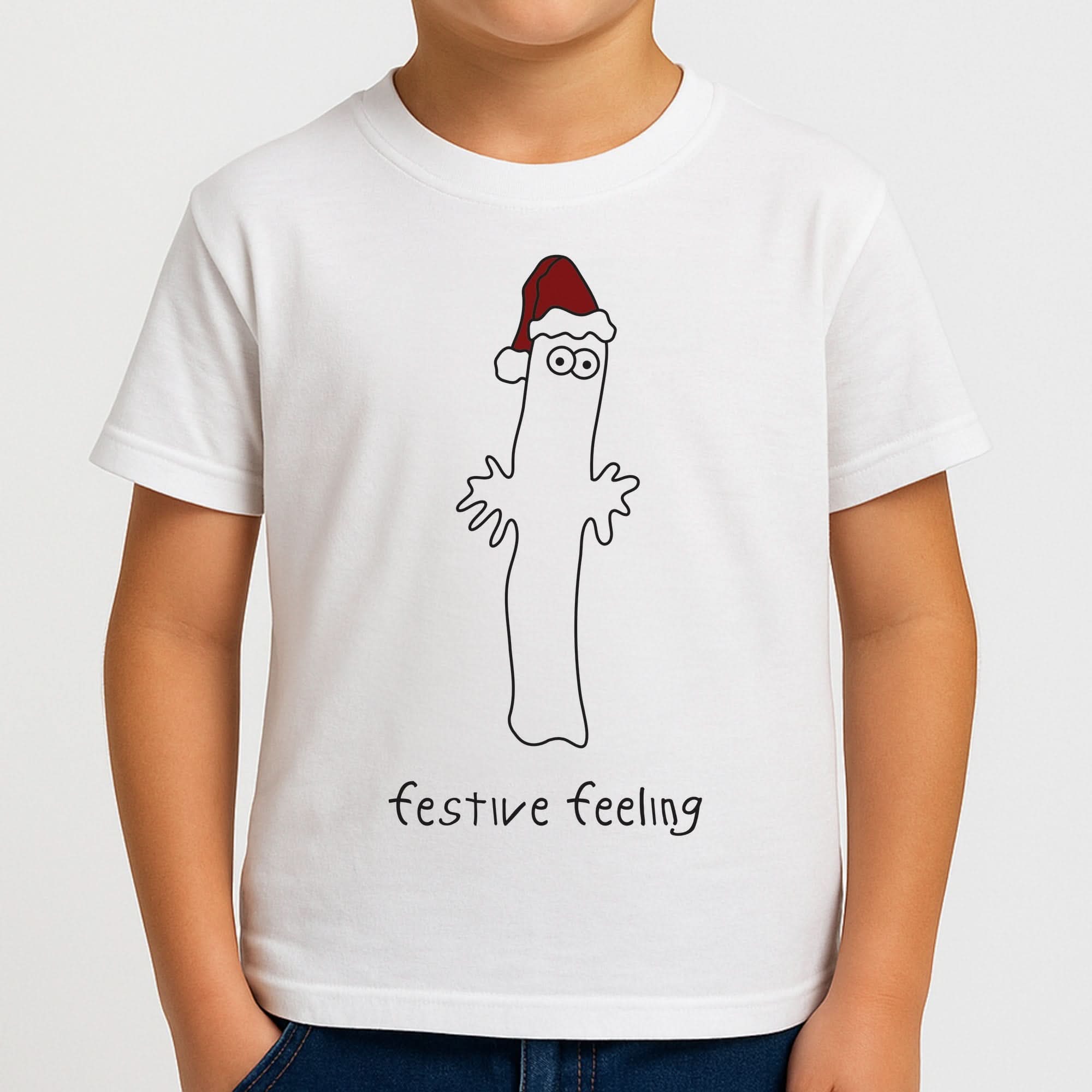 Festive Feeling Wiggly Moom Boys T-Shirt