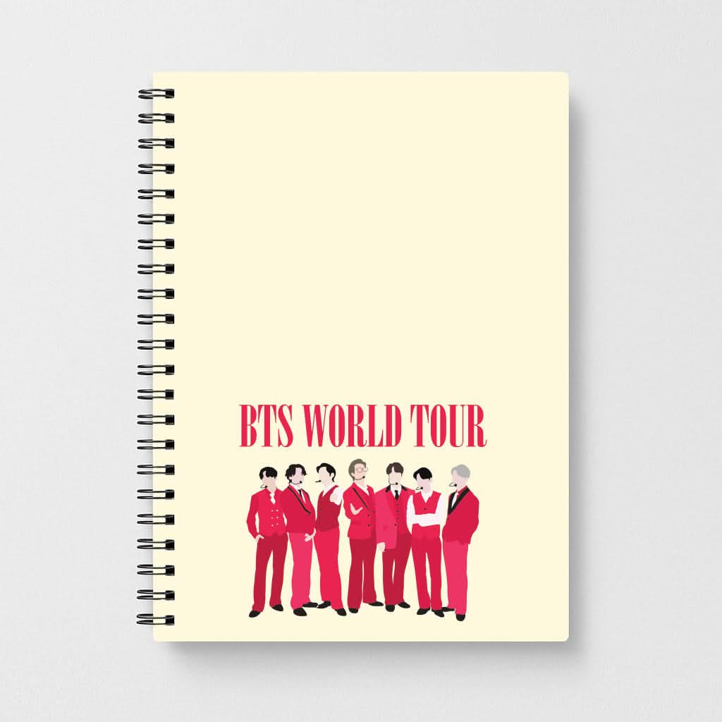 K-Pop Band World Tour 2026 Notebook