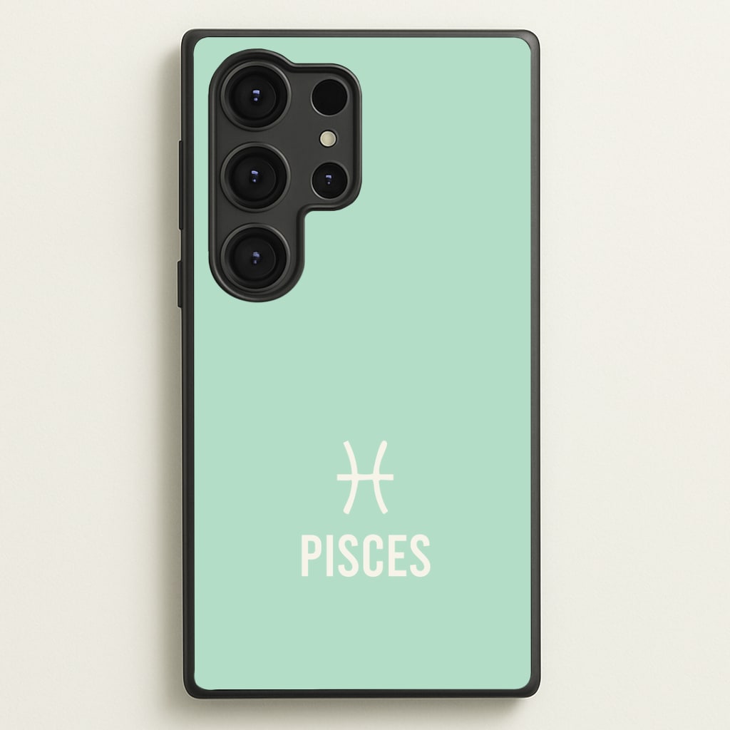 Pisces Pastel Zodiac Galaxy S25 Ultra Case