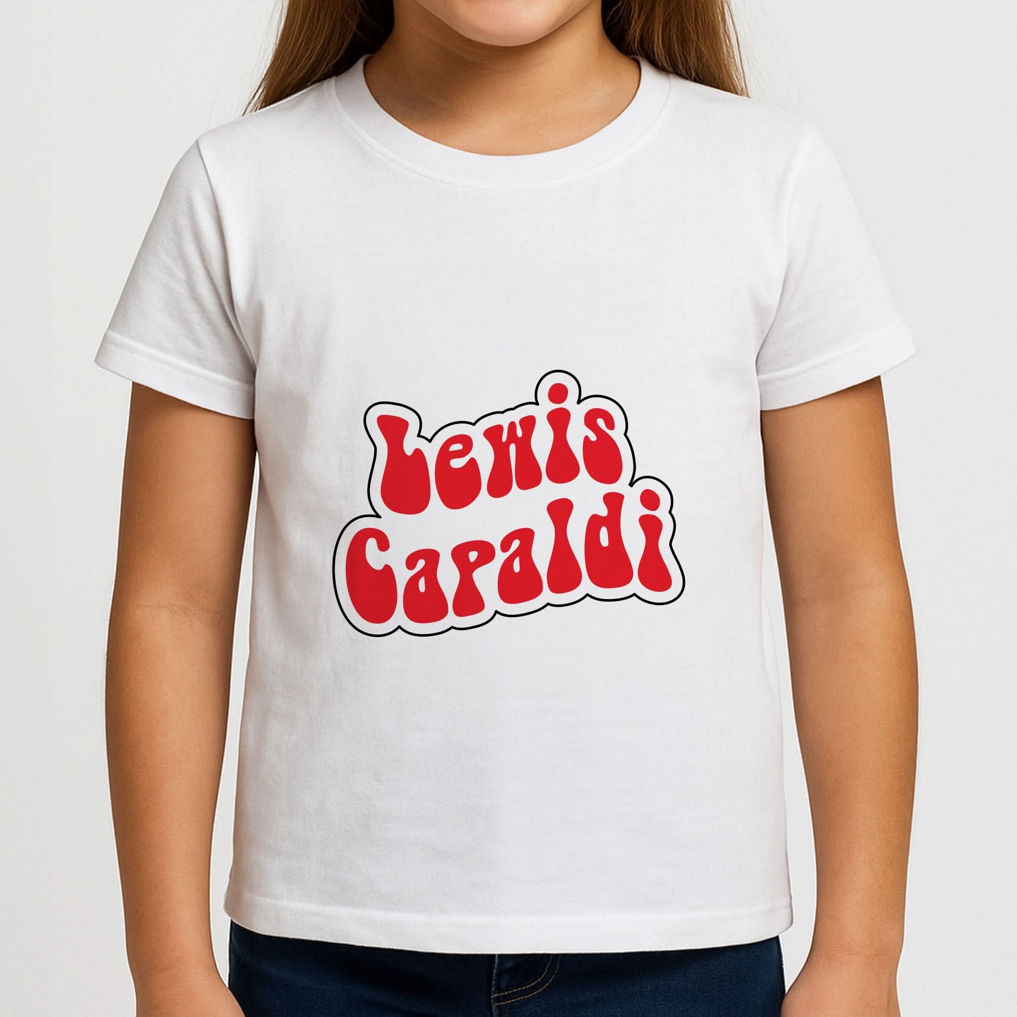 Red Name Girls T-Shirt