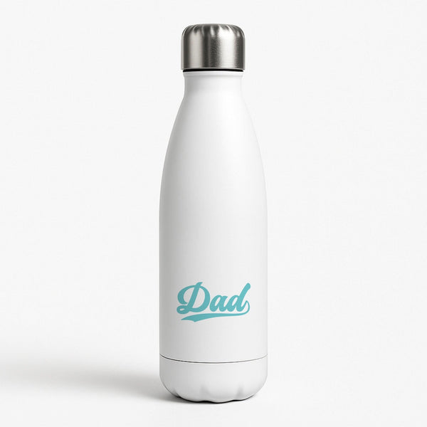 Dad Logo White Water Bottle