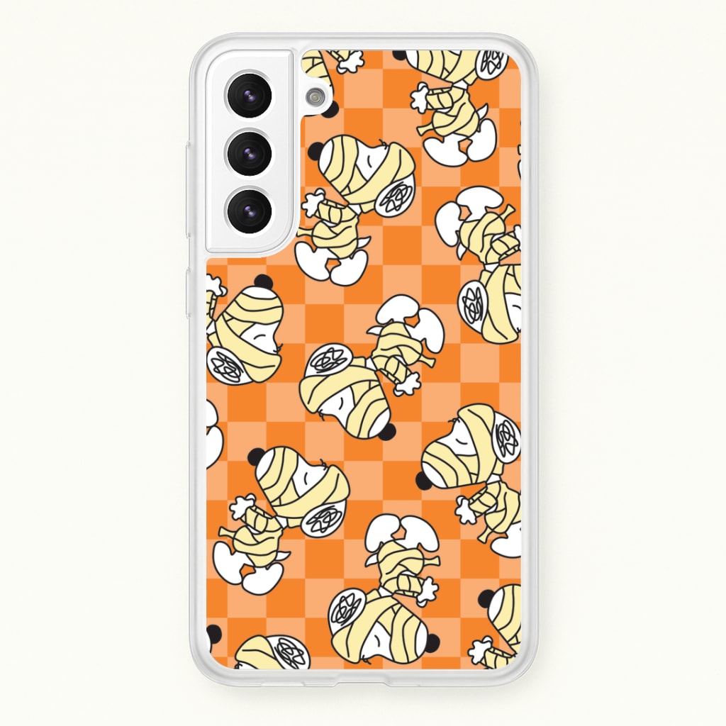 Mummy Cartoon Beagle Pattern Galaxy S22 Plus Case