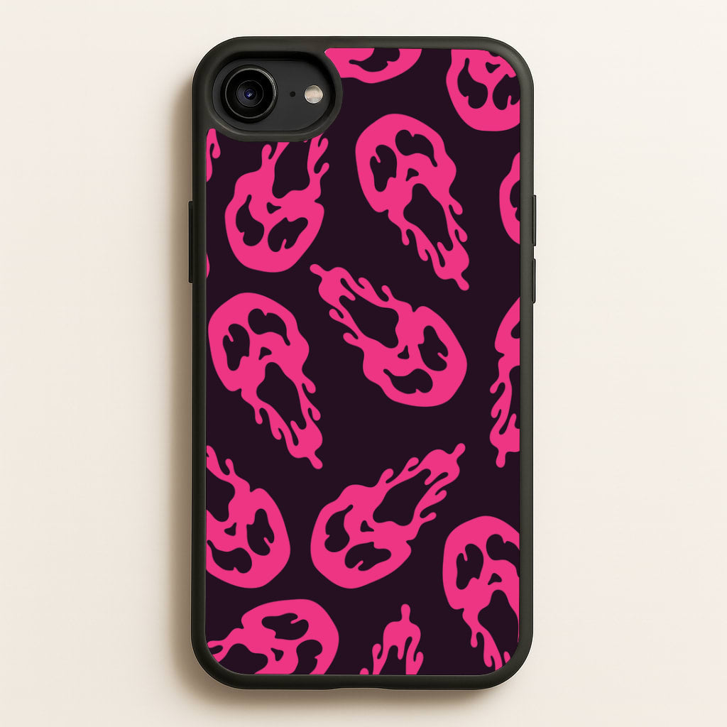 Trippy Ghost Face Pattern iPhone 6 / 7 / 8 / SE Case