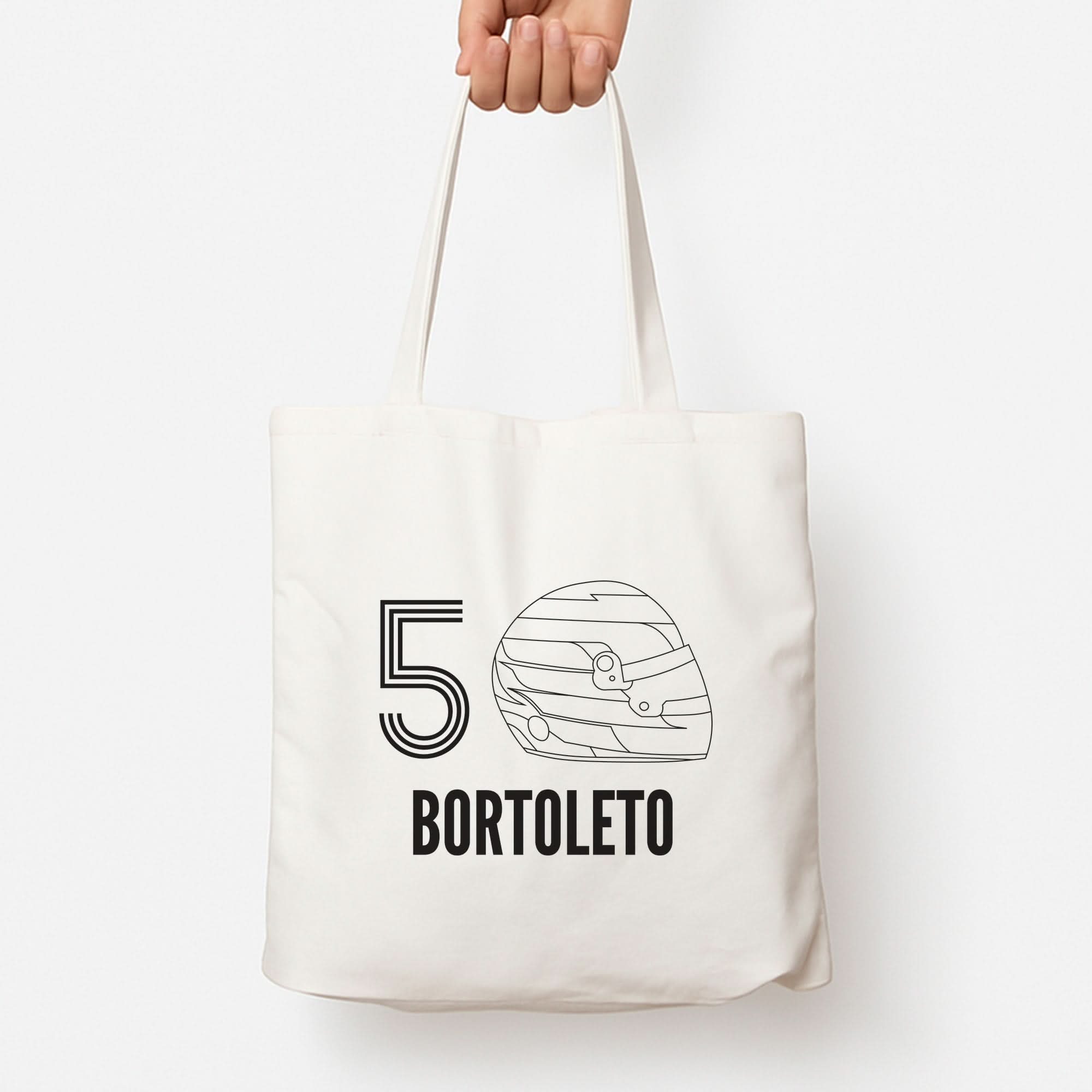 Bortoleto Helmet 2026 Tote Bag