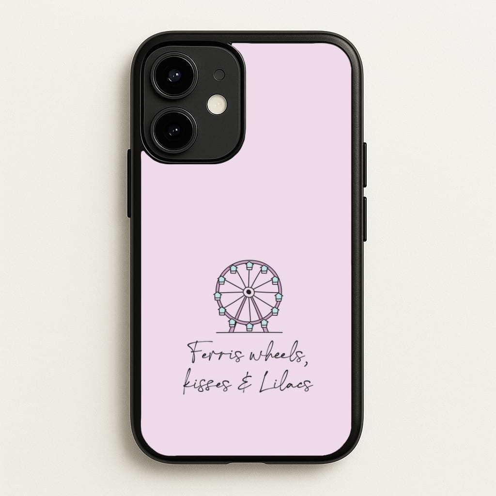 Ferris Wheels, Kisses & Lilacs iPhone 12 Mini Case