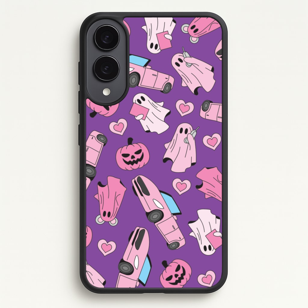 Mean Ghouls Props Pattern Galaxy S25 Edge Case
