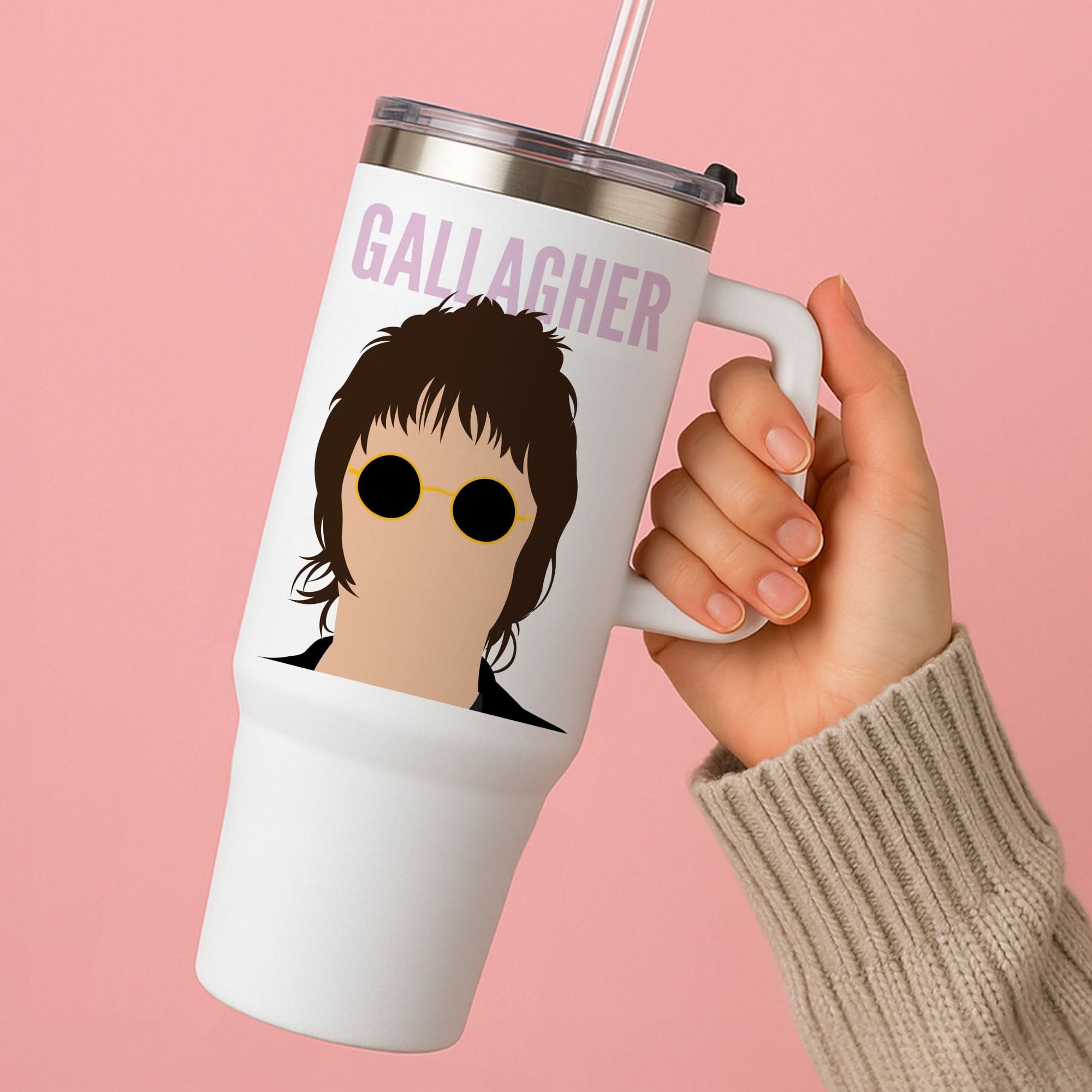 Rock Band Member Purple Tumbler