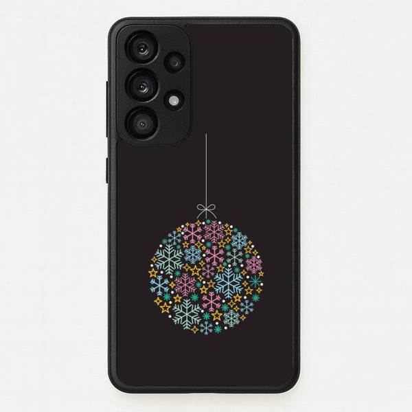 Geometric Bauble Galaxy A33 Case