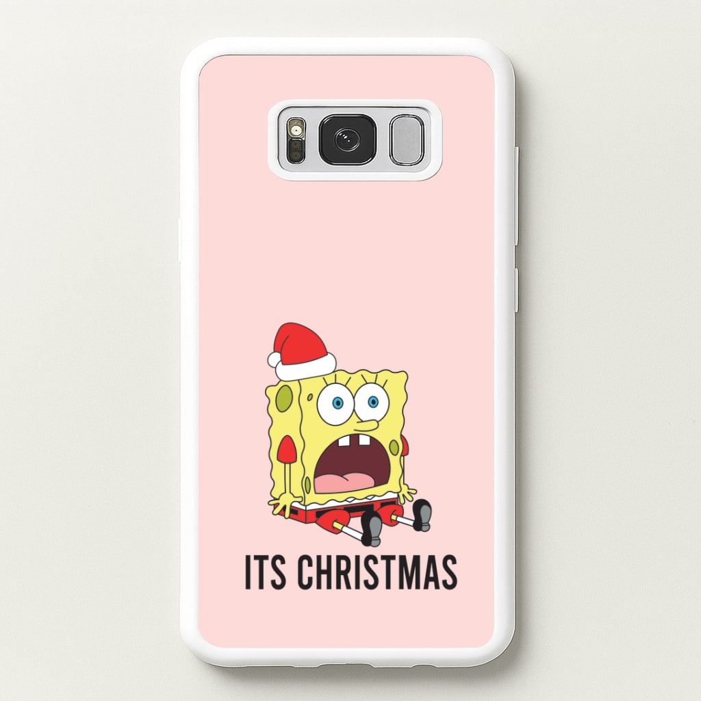 It's Christmas Cartoon Sponge Galaxy S8 Plus Case
