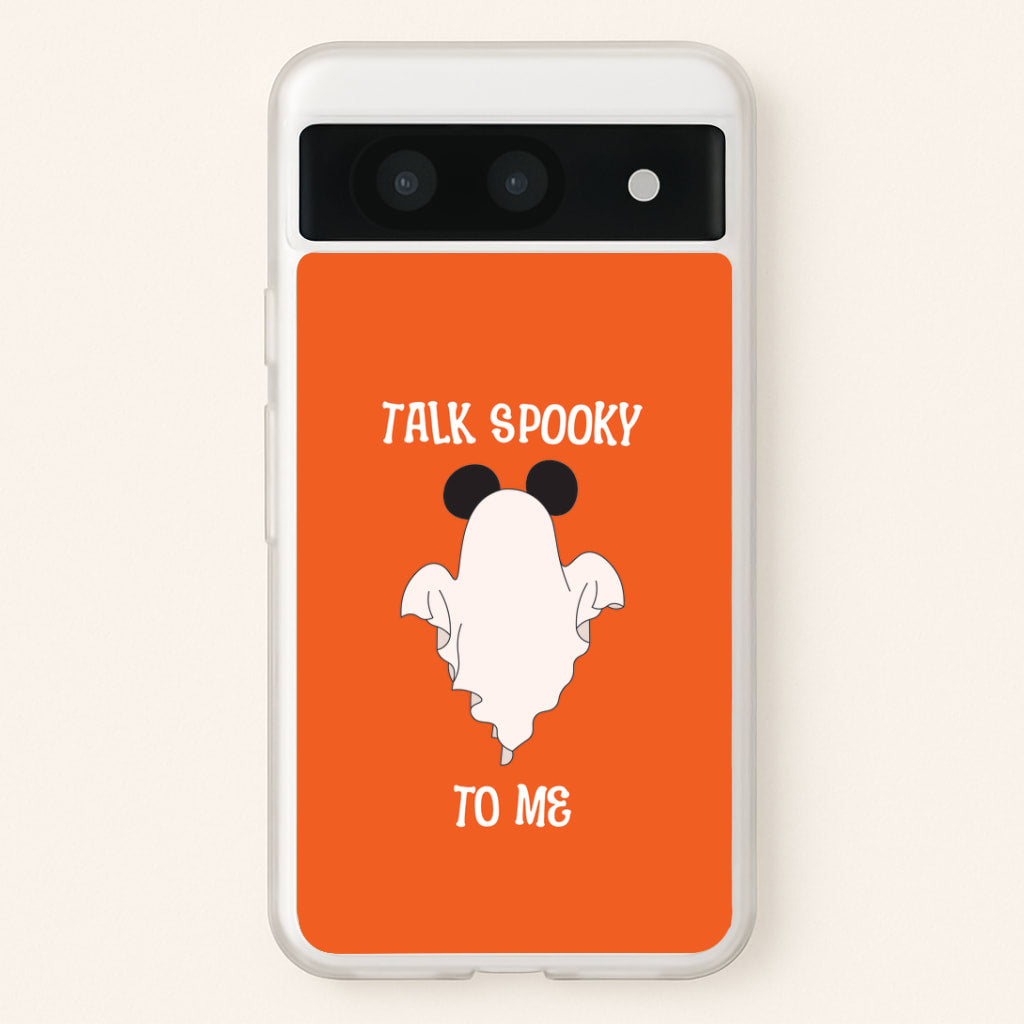 Talk Spooky To Me Mouse Ghost Google Pixel 8a Case