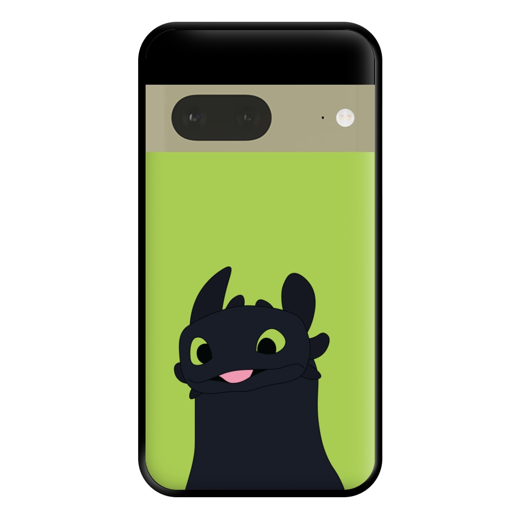 Black Fury Dragon Google Pixel 7 Case
