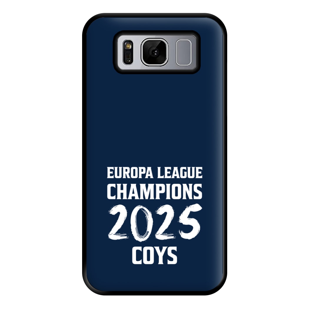 Europa League Winners 2025 - COYS Galaxy S8 Plus Case