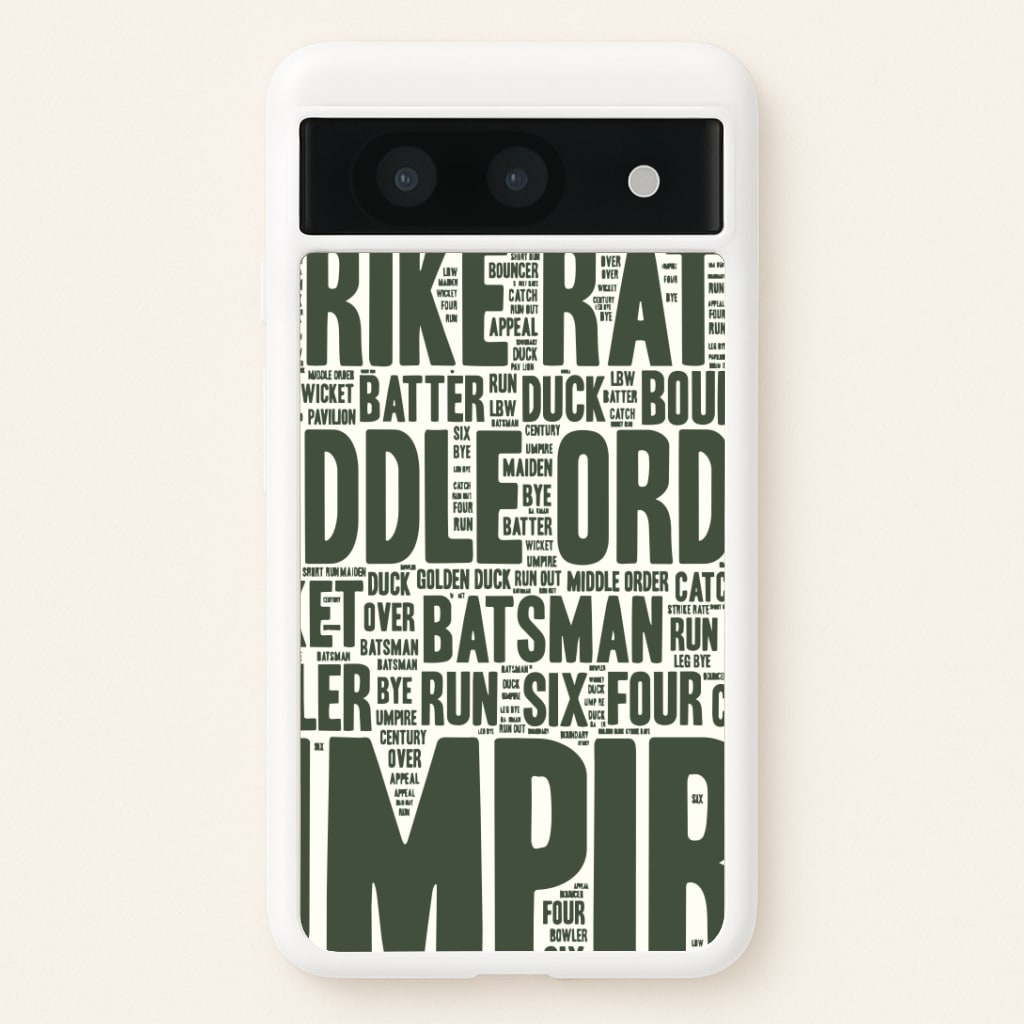 Cricket Wordscape Google Pixel 8a Case