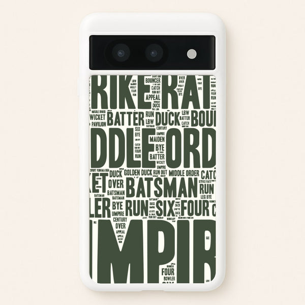 Cricket Wordscape Google Pixel 8a Case
