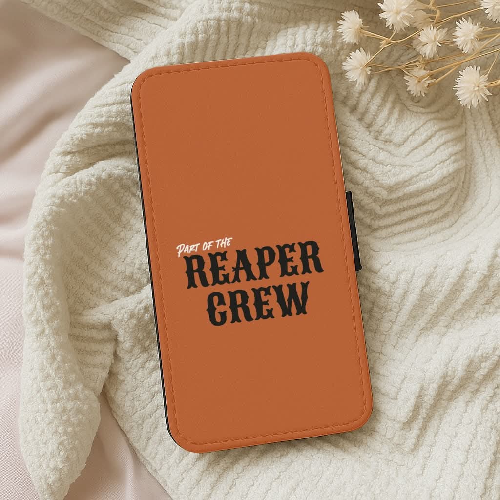 Part Of The Reaper Crew Leather Phone Case